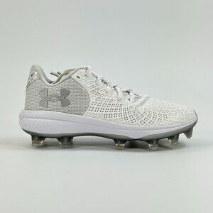 Under Armour Women's Glyde 2 MT TPU 'White Metallic Silver' 3026603-100 Multi Sz